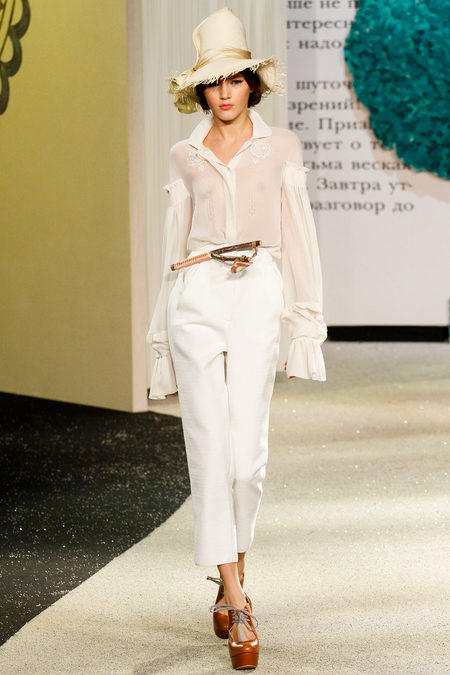 Неделя высокой моды в Париже: Ulyana Sergeenko весна 2013