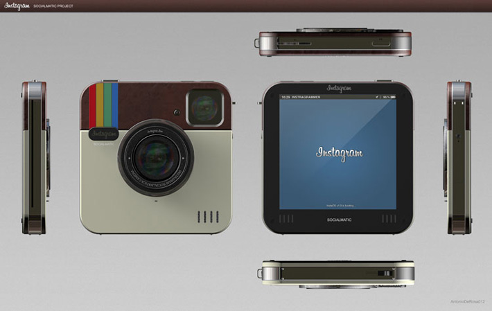  Камера 
Instagram Socialmatic Camera - новая эра социальной фотографии!