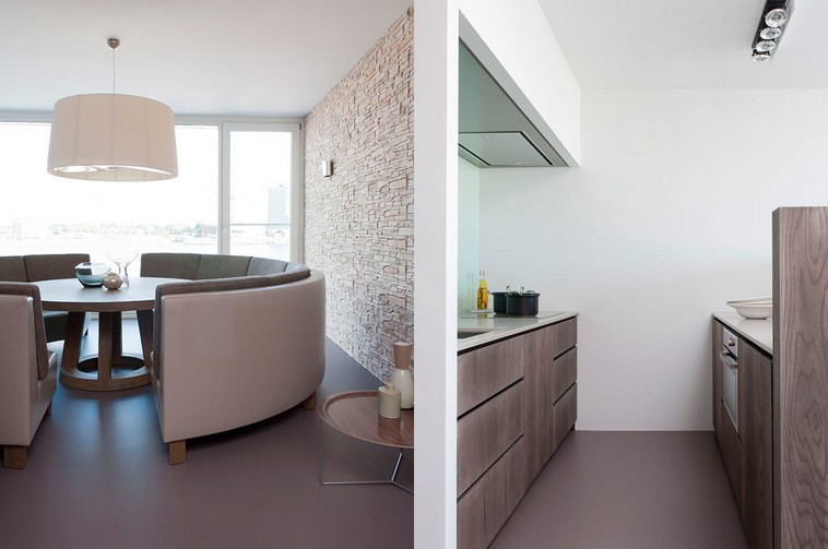 Дизайн интерьера квартиры River Ij от Remy Meijers