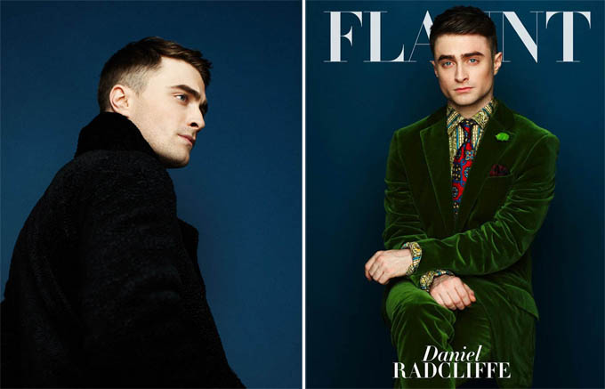 Дэниэл Рэдклифф на обложке Flaunt
 Magazine