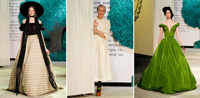 Неделя высокой моды в Париже: Ulyana Sergeenko весна 2013